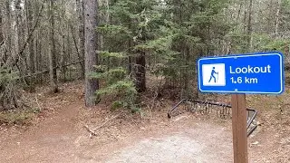 Lookout Trail at Neys Provincial Park (Ontario Canada) May 23,2025