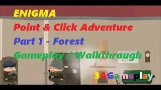 Enigma Point & Click Adventure ( Super Spy ) Android Gameplay / Walkthrough Part 1: Forest