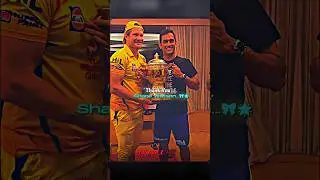 Thank you Shane Watson 🎀💛 #cricket #shorts #msdhoni #ipl
