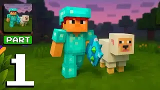 CubeCrafter - Gameplay Walkthrough Part 1 - Pixel World Creator (iOS, Android)