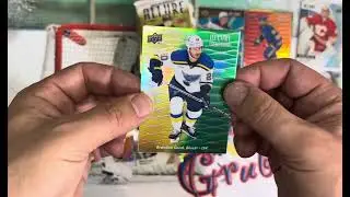 Бокс-брейк. 2023-24 Upper Deck Allure Hockey Hobby Box. Аукцион №1