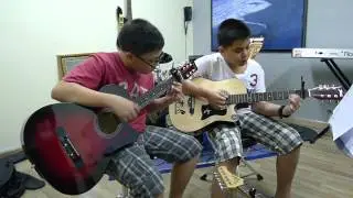 Beginner Guitar Lessons at Arthur's Drum Room
