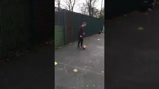 Ben Barnes football skills