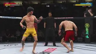 EA SPORTS UFC 4 BRUCE LEE 70's vs JACKIE CHAN 80's Chapter 1
