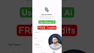 How to use Manus AI Agent for FREE? 🔥 Get Extra Free Credits 💸