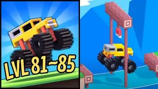 🏅 DRIVE MAD 🚗 LEVEL 81~85 🧩 Gameplay Walkthrough