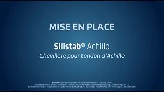 THUASNE : Chevill&egrave;re  Silistab&reg; Achillo - Mise en place