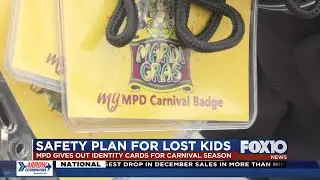 MPD's Mardi Gras safety plan for lost children debuts 