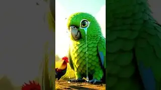 Parrot & Hen Story | Moral Short Story #aishorts #ai #aistory #parrot #hen