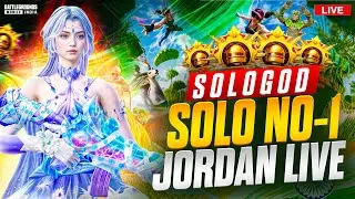 SOLO NO-1 JORDAN | 4 ACCOUNTS TOP-10 PUSH | CONQUEROR TIPS & TRICKS #jordan #madan #botsquad #bgmi