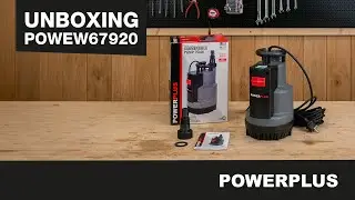 POWERPLUS - POWEW67920 Dompelpomp Unboxing