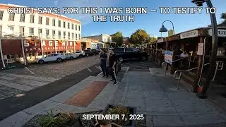 Christ Says: For This I Was Born &mdash; to Testify to the Truth/Истина, ради которой Христос пришёл в мир
