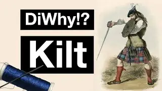 Making my FIRST ever KILT from PATCHWORK