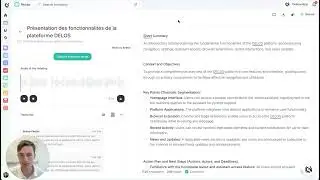 Automatic Meeting Summaries & AI Reports | Delos Recap