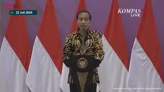 Presiden Jokowi di Peresmian Pameran Kelapa Internasional Cocotech ke 51