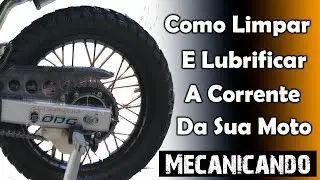 Como Limpar e Lubrificar a Corrente da sua Moto