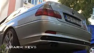 Bmw E46 M54B22 Exhaust Sound / Rev limiter (Muffler Delete )