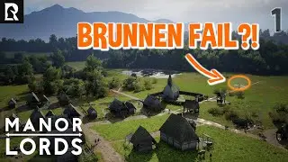 Alles geplant&hellip; bis der Brunnen fehlte | #1 Manor Lords Let's Play