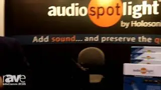 InfoComm 2015: Holosonics Details Audio Spotlight Directional Loudspeaker System