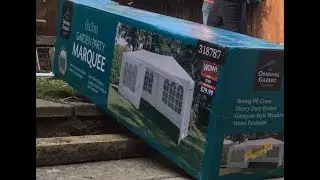 Garden Party Marquee sold by B&M review