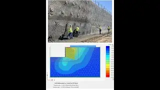 Tutorial 24. Modelling of Soil Nails Wall for Deep Excavation Stabilization Using PLAXIS 2D