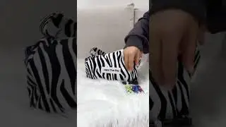 Do you like this zebra printing shoulder bag?