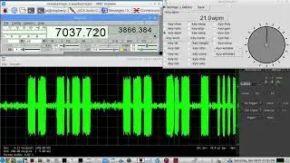 Experimental Ham Radio REMOTE RIG AUDIO setup - TCP IP audio OVER the LAN - LIVE HF QSO demo