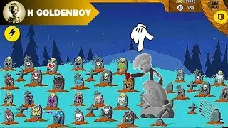 STONE GIANT BATTLE ZOMBIES ARMY - STICK WAR LEGACY - H GOLDENBOY