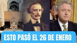 Efemeriando un 26 de enero por la historia