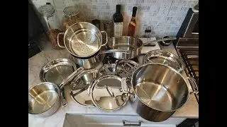 Unboxing quick review of: Cuisinart Multiclad Pro 12-piece cookware set