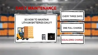 How To Maintain Your Forklift Lithium Battery?