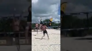 EVAN CORY BOUNCE ON TWO AVP BEACH VOLLEYBALL