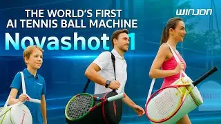 Novashot T1 Pro | The World&rsquo;s First AI Tennis Ball Machine | Winjon Tennis Robot