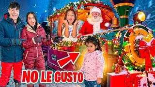 CONOCIMOS POR PRIMERA VEZ EL TREN DE PAPÁ NOEL😱🎅