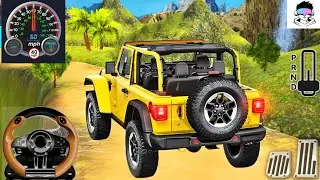Offroad Jeep Driving & Parking - Jeep Mudding Drive - Game Zone - car games - Android Gameplay