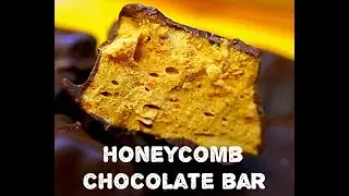 Домашний батончик Crunchie Violet Crumble — Honeycomb Chocolate Delight
