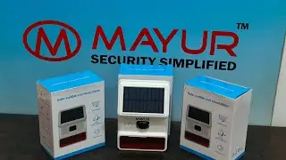 Solar Powered Wireless Strobe Siren | Mayur Micro Techniques India Pvt Ltd | Wireless Alarm System