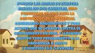 2 Corintios 10:4-5 RVR1960