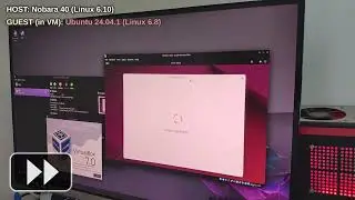 Linux 6.6 and later: Performance issues in a virtual machine