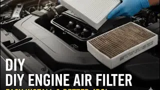 Engine Air Filter Replacement: Boost Performance & MPG!