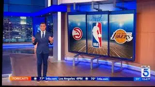 KTLA 5 News at 10pm &ldquo;Sports Final&rdquo; open January 13, 2026