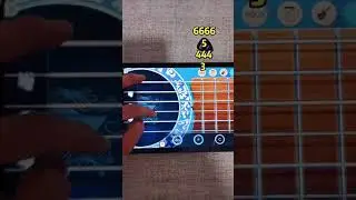 Guitar tutiral in mobile phone | Easy way to make a music #shorts