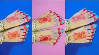 unicq style alta design for bride indian alta video #youtubeviews #youtubeindia #viralvidio #alta