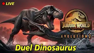 Live Pertandingan Dinosaurus (Banyak Species Baru)  - Jurassic World Evolution part 120012