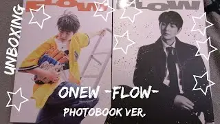 unboxing ONEW - FLOW | photobook ver. WEEKDAY & WEEKEND | kpop | SHINee | распаковка кейпоп