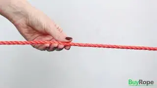 6mm Orange Polypropylene Rope Demo | BuyRope
