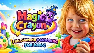 Kids Coloring Book 🎨 | Learn Colors for Kids | Fun Coloring Video