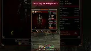LOTRO PvMP Glamdring - Don't play for killing blows