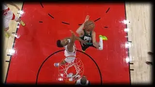 Scottie Barnes CLUTCH Late Game Block vs Trail Blazers
