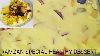 #Shorts IFTAR SPECIAL/EID SPECIAL/RAMADAN SPECIAL DESSERT | Fruit Custard #Shortvideo
